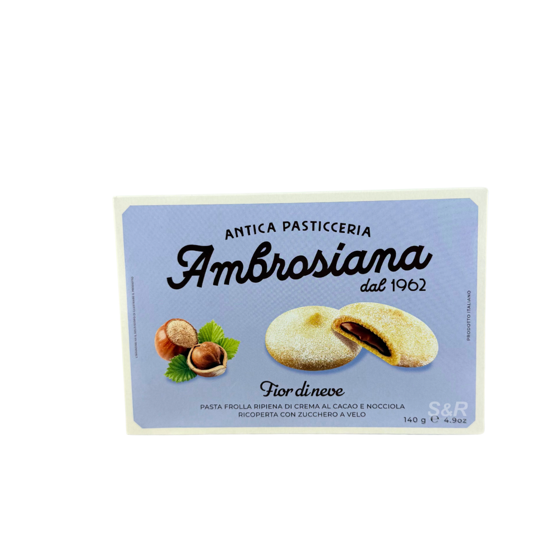 Ambrosiana Cocoa & Hazelnut Cream Italian Biscuit 140g Ambrosiana Cocoa & Hazelnut Cream Italian Biscuit 140g